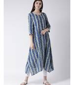 Women Cotton Flared Kurta