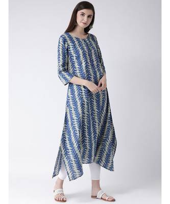 Women Cotton Flared Kurta 3