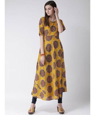 Women Cotton Anarkali Kurta 5