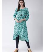 Women Cotton A-line Kurta
