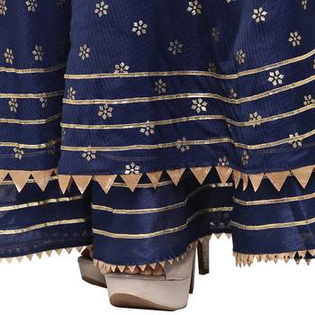 Violet printed cotton skirts 5