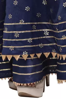 Violet printed cotton skirts