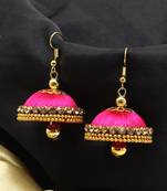 Pink Jhumkas