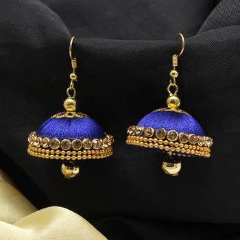 Blue Jhumkas 1