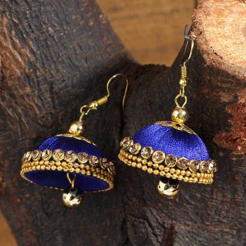 Blue Jhumkas 2