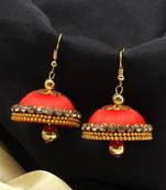 Red Jhumkas