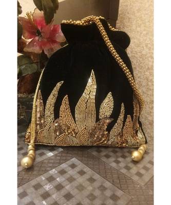 Black Potli Bag 1