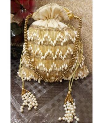 Golden Potli Bag 1