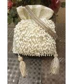 White Potli Bag