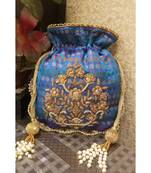 Blue Potli Bag