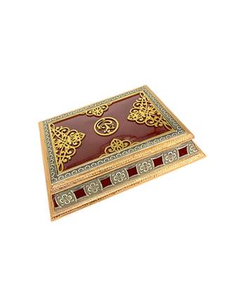 Rajwadi Wooden Handmade Decorative 4 section Dry Fruits Box ,Gift Box (OXY_163) 3