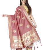 Coffi Women's Banarasi silk Dupatta Traditional