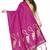 Pink Woven Banarasi Silk Dupatta For Women