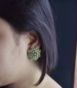 White cubic zirconia earrings