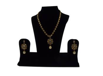 Gold cubic zirconia necklaces 2