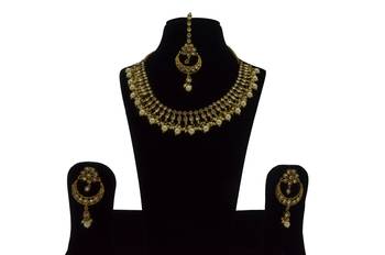Gold cubic zirconia necklaces 2