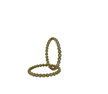 Gold cubic zirconia bangles-and-bracelets 1