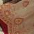 Red Embroidered Semi Stitched Salwar With Dupatta