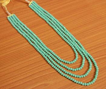 Turquoise Crystal Necklaces 1