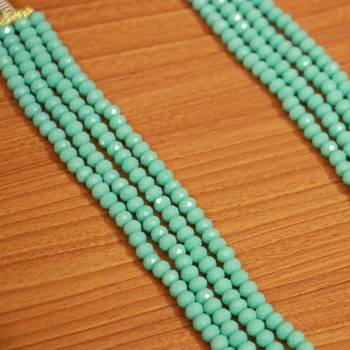 Turquoise Crystal Necklaces 2