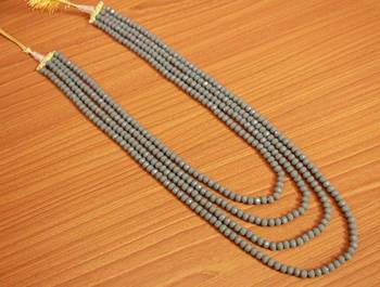 Grey Crystal Necklaces 1