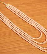 Beige Crystal Necklaces