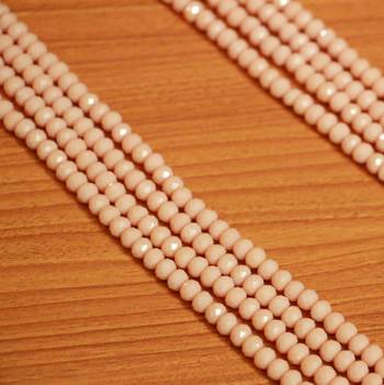 Beige Crystal Necklaces 2