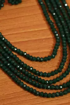 Green Crystal Necklaces