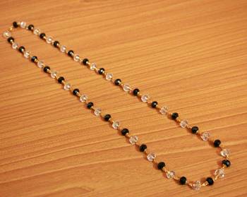Black Crystal Necklaces 1