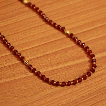 Red Crystal Necklaces 2
