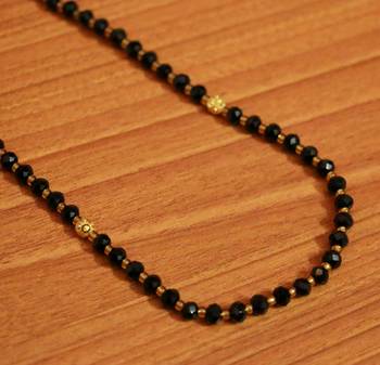 Black Crystal Necklaces 2