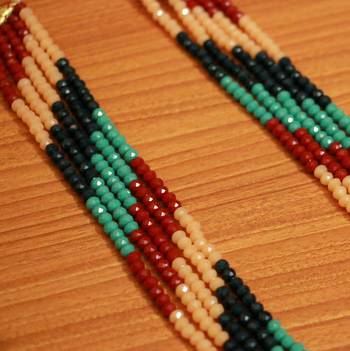 Multicolor Crystal Necklaces 3