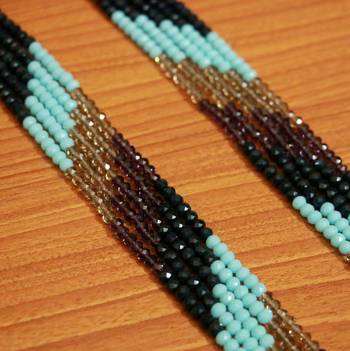 Multicolor Crystal Necklaces 2