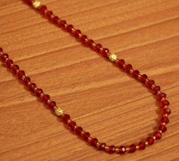 Red Crystal Necklaces 2