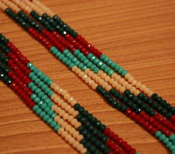 Multicolor Crystal Necklaces 3