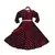 Maroon Velvet Boti Anarkali