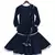 Dark Blue Kurti with Sharara