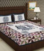 Cotton Double Printed Bedsheet