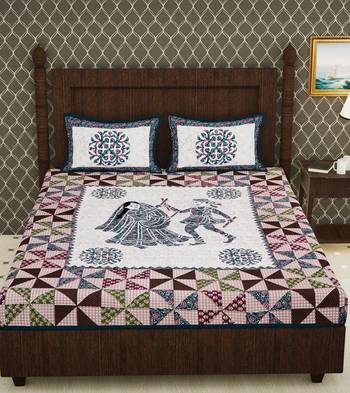 Cotton Double Printed Bedsheet 2
