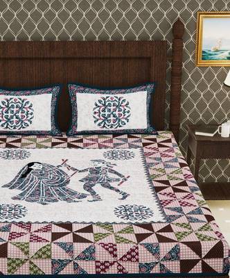 Cotton Double Printed Bedsheet 3