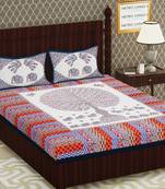 Cotton Double Floral Bedsheet