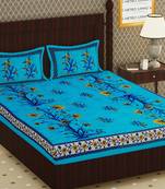 Cotton Double Floral Bedsheet