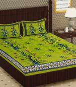 Cotton Double Floral Bedsheet