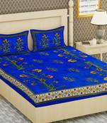 Cotton Double Floral Bedsheet