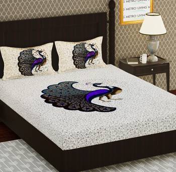 Cotton Double Animal Bedsheet 1
