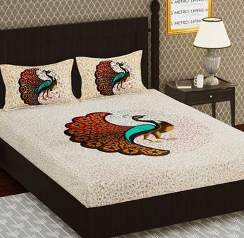 Cotton Double Animal Bedsheet 1