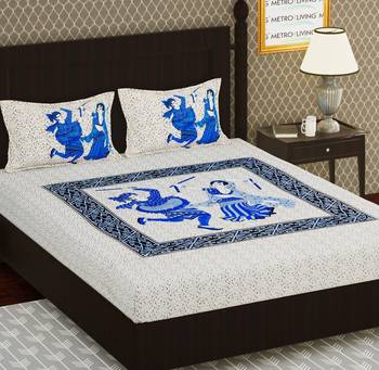 Cotton Double Printed Bedsheet 1