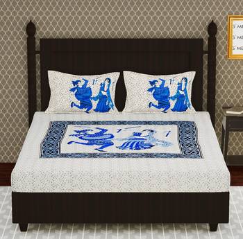 Cotton Double Printed Bedsheet 2