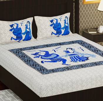 Cotton Double Printed Bedsheet 4