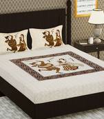 Cotton Double Printed Bedsheet